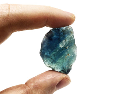 Blue-Green Fluorite Rough Gemaceuticals