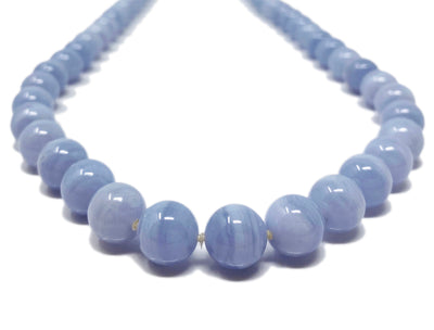 Blue Lace Agate Necklace Gemaceuticals