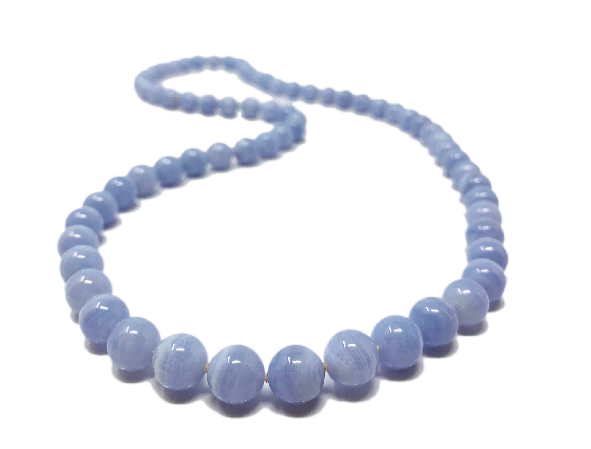 Blue Lace Agate Necklace Gemaceuticals