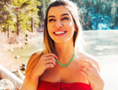 Chrysoprase Necklace Gemaceuticals