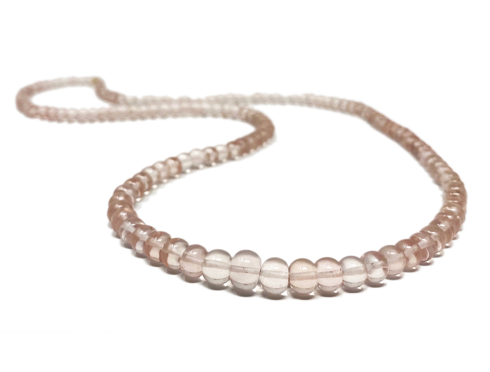 Precious Rose Quartz Necklace Gemaceuticals