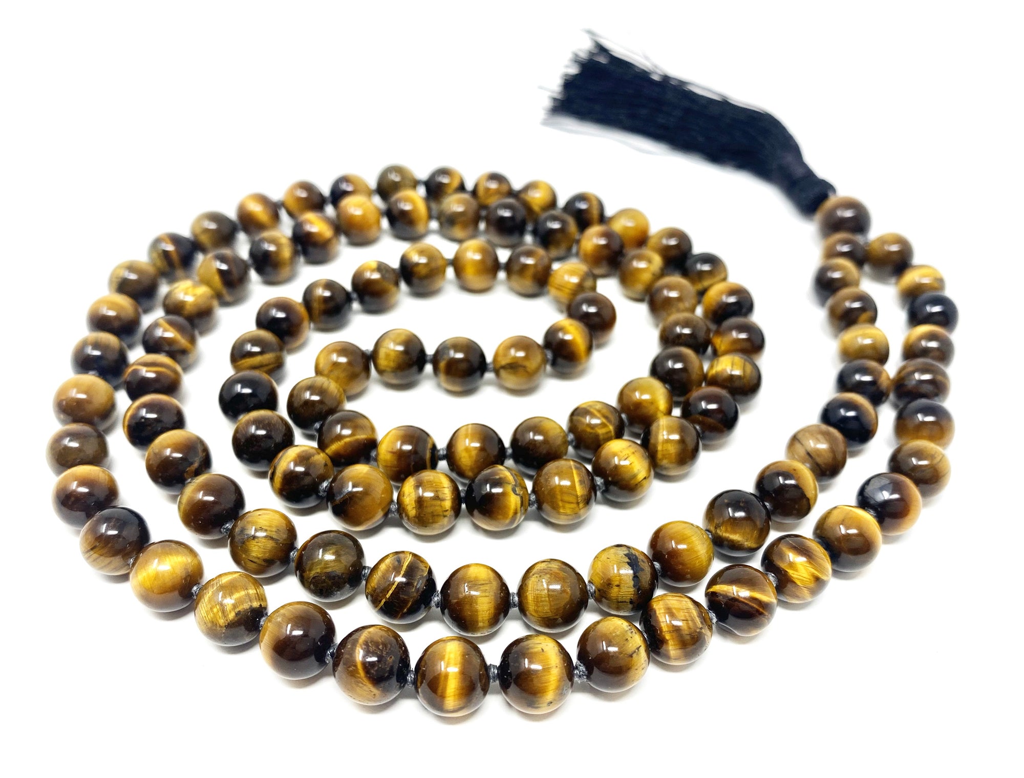 Tiger's Eye Mala Gemaceuticals